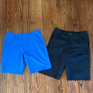 Bundle- boys Under Armour  shorts YLG